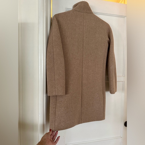 J Crew Funnel Neck Coat (Nello Gori Italian Stadium Cloth) - Picture 5 of 6